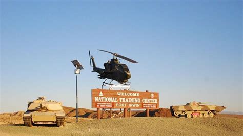 The NTC and Fort Irwin .